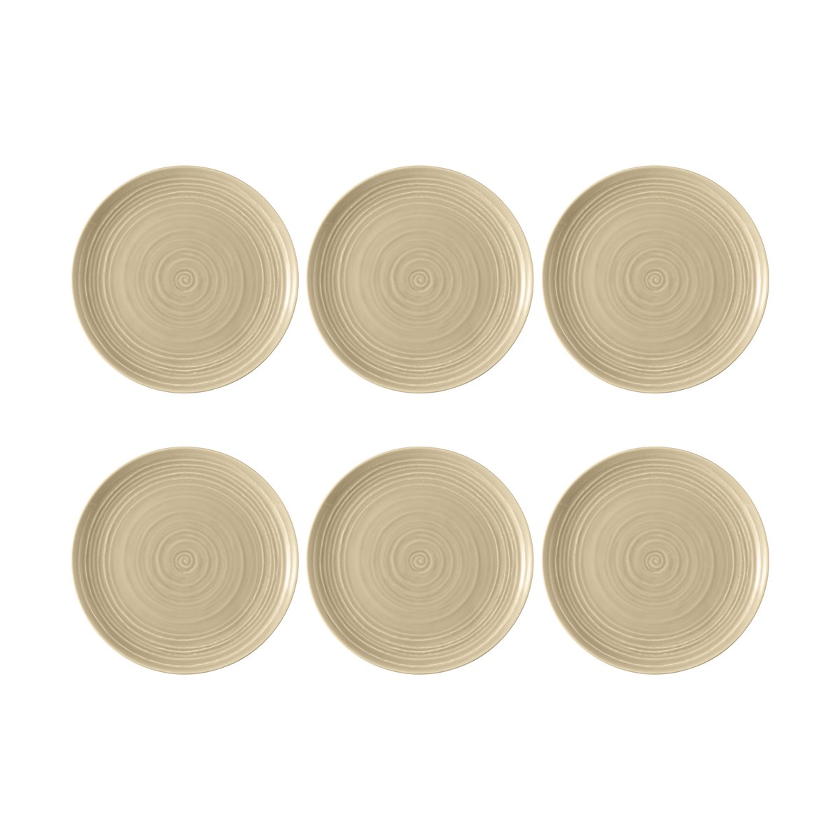 Seltmann Weiden Terra tallerken Ø 22,7 cm 6-pakning Sand Beige