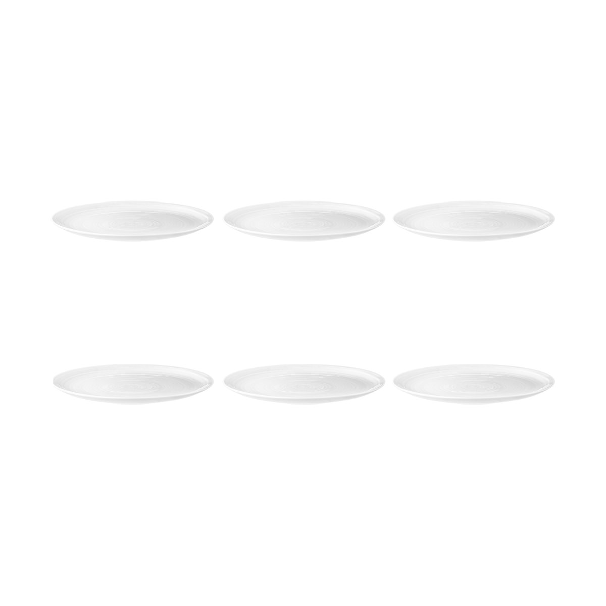 Seltmann Weiden Terra tallerken Ø 27,8 cm 6-pakning Hvit