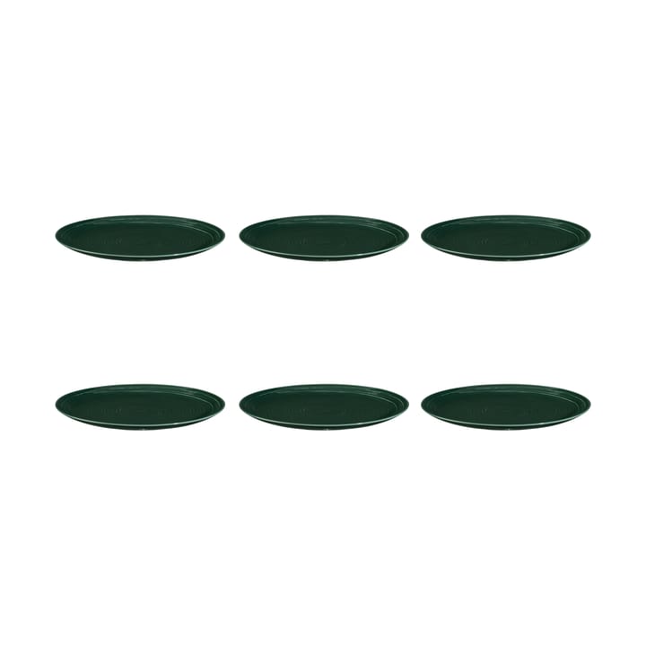 Terra tallerken Ø 27,8 cm 6-pakning - Moss Green - Seltmann Weiden