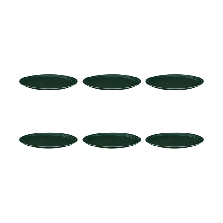 Terra tallerken Ø 27,8 cm 6-pakning - Moss Green - Seltmann Weiden