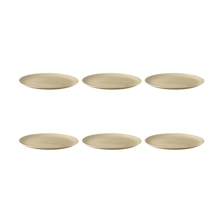 Terra tallerken Ø 27,8 cm 6-pakning - Sand Beige - Seltmann Weiden