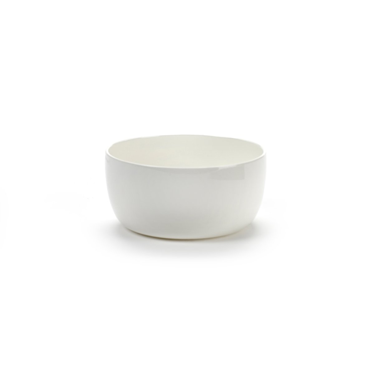 Serax Base frokostskål med lav kant hvit 12 cm