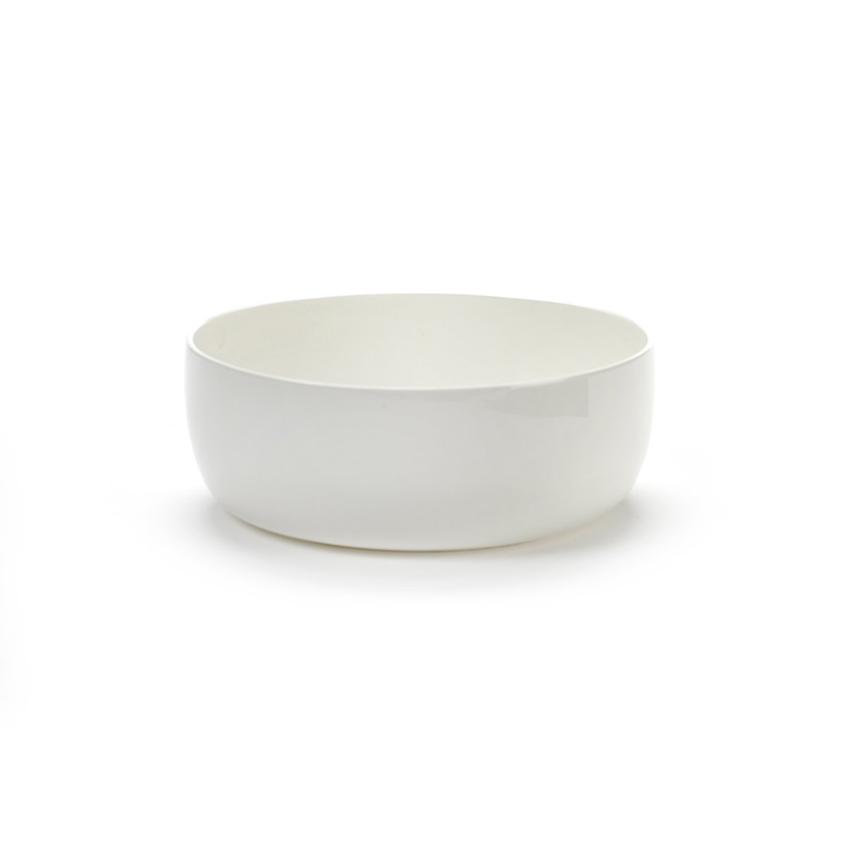 Serax Base frokostskål med lav kant hvit 16 cm