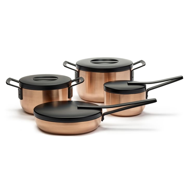 Base stekepanne med lokk 24 cm, Kobber Serax