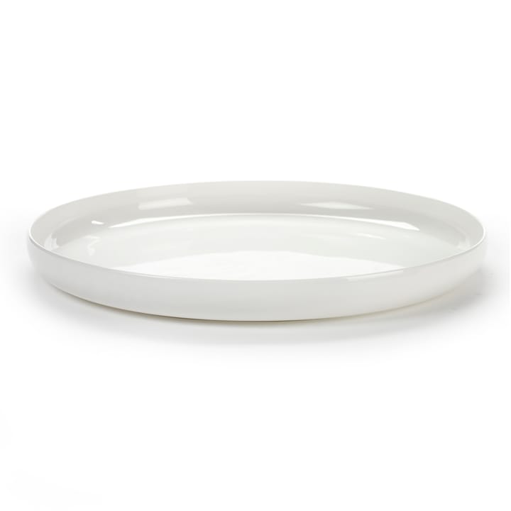 Base tallerken med høy kant hvit - 28 cm - Serax