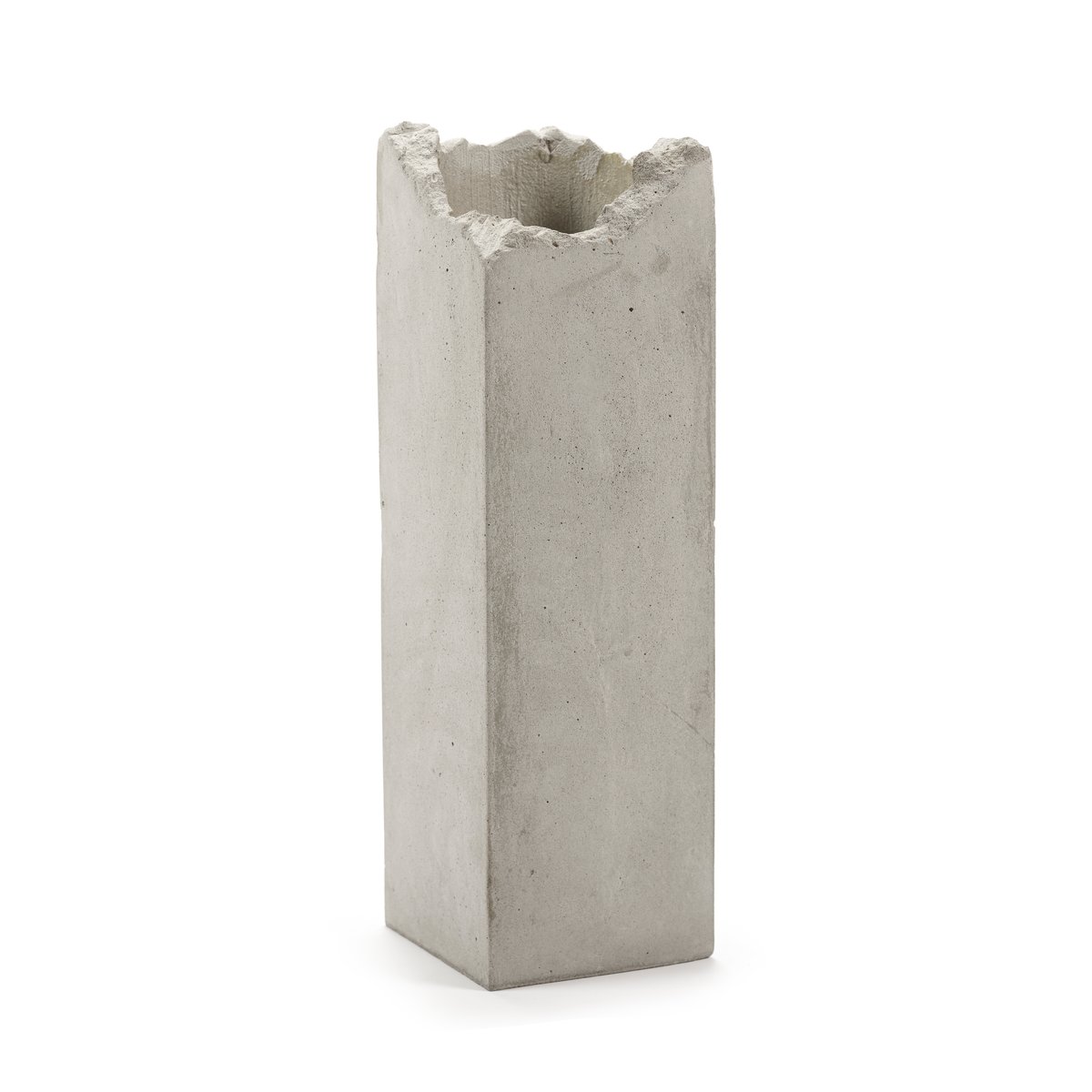 Bilde av Serax Broquaine vase L 38 cm Grey