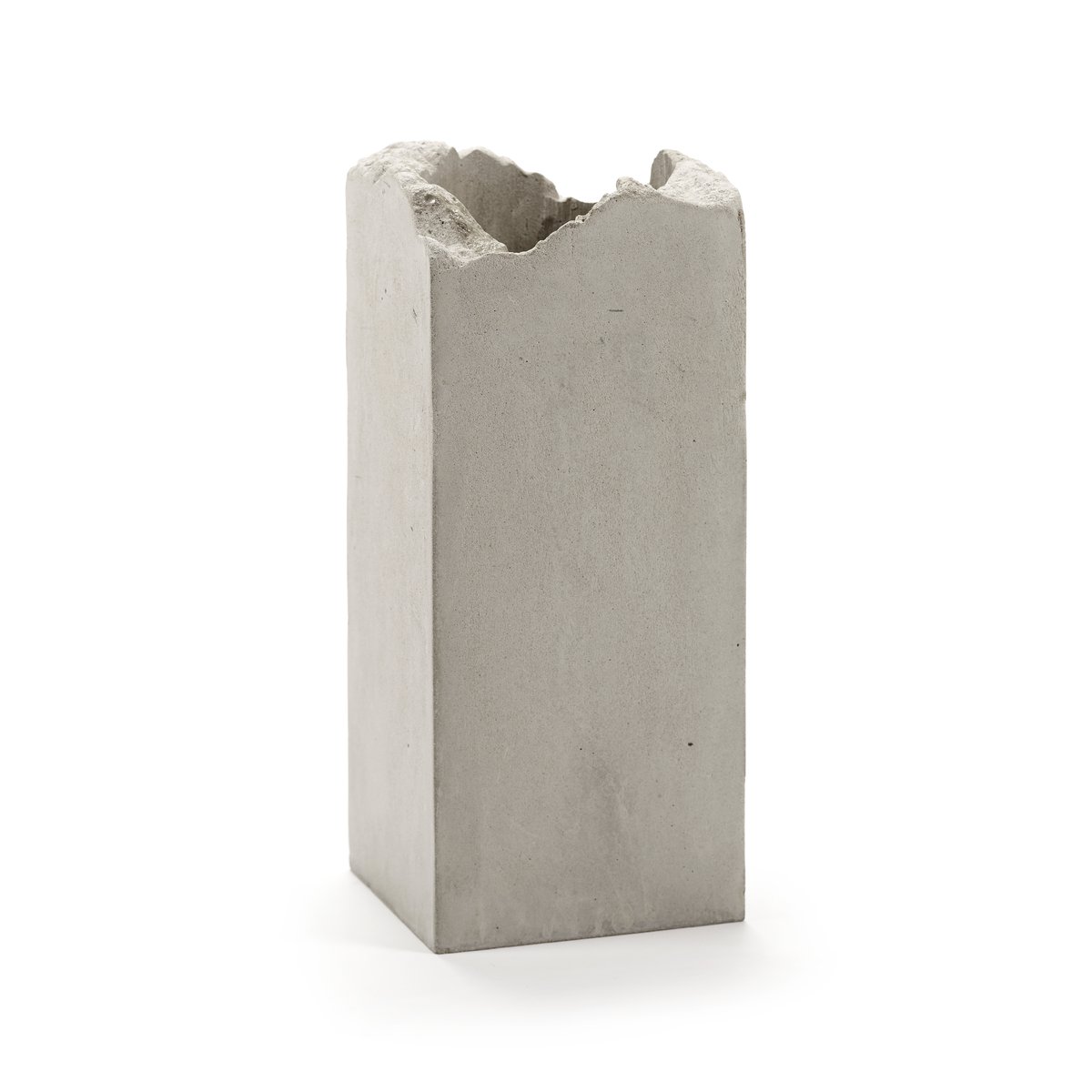 Bilde av Serax Broquaine vase S 28 cm Grey