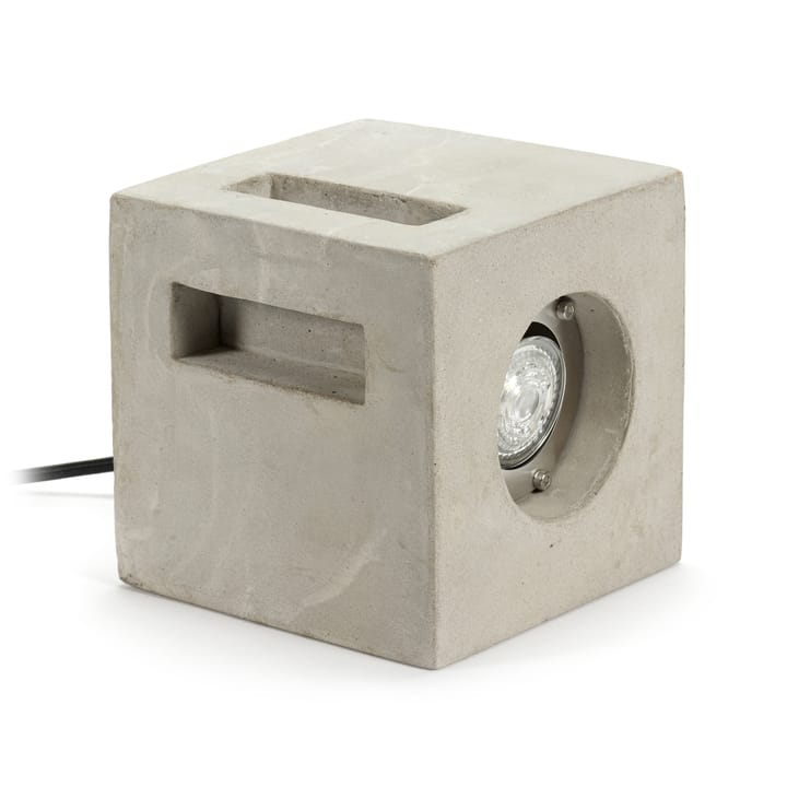 Cube gulvlampe 15 x 15 cm - Cement - Serax