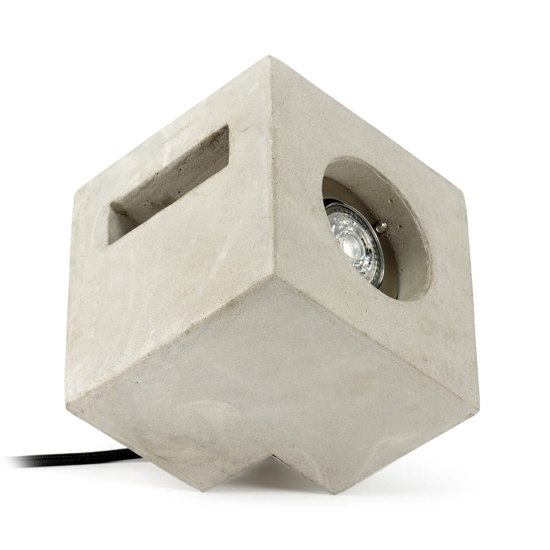 Cube gulvlampe 15 x 15 cm, Cement Serax