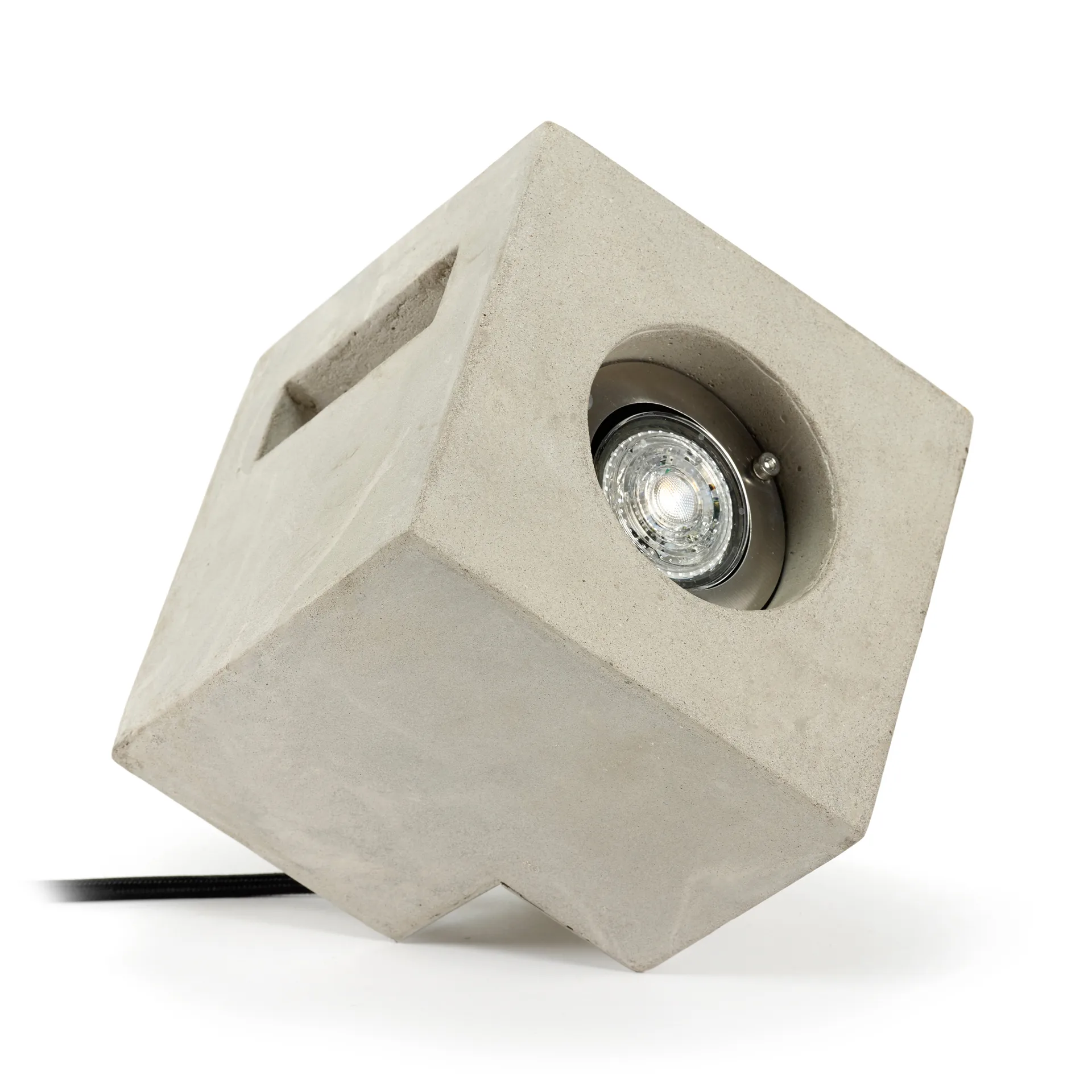 Cube gulvlampe 15 x 15 cm, Cement Serax
