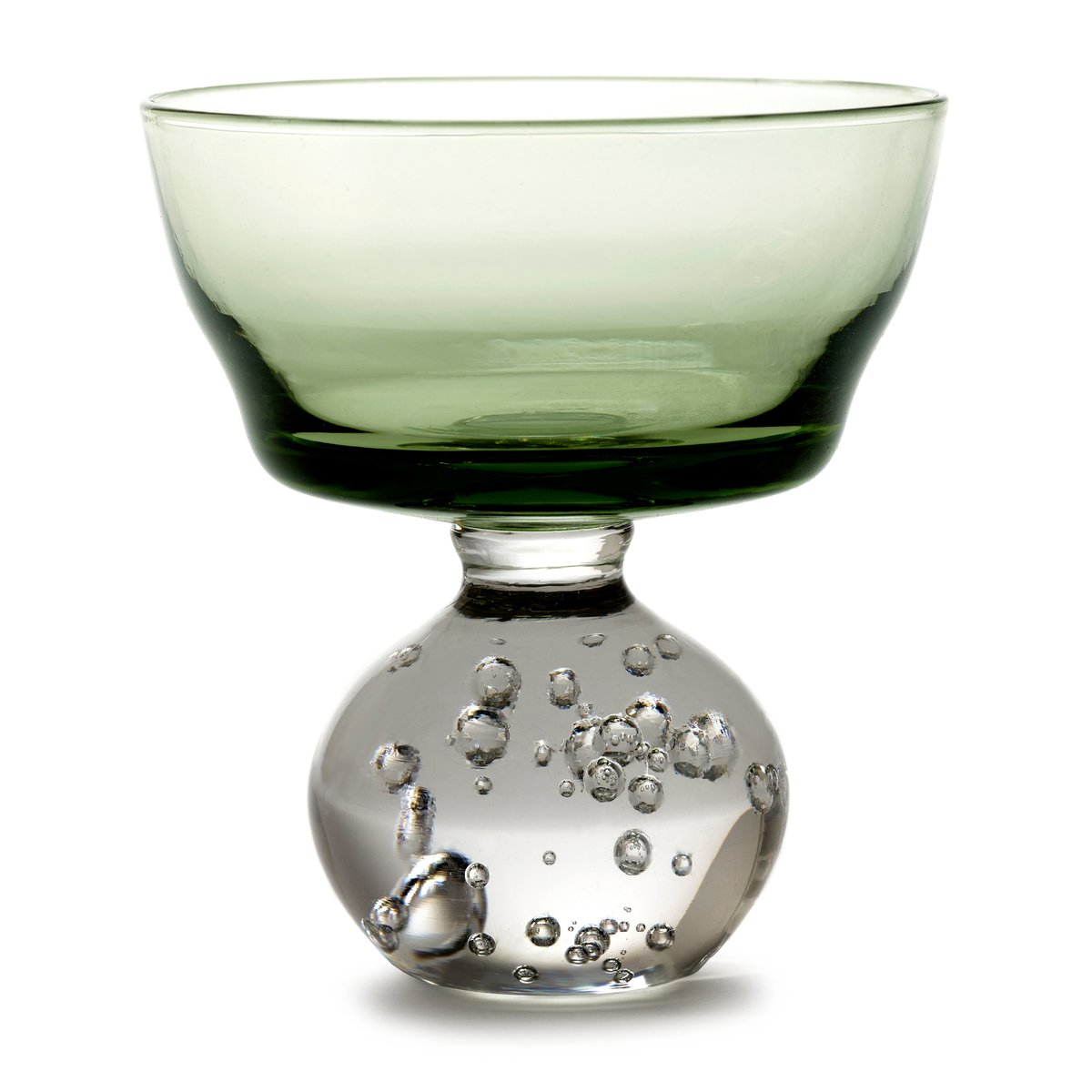 Serax Eternal snow stem glass M 9,2 cm Green | Skandinavisk Design | Vannglass | Grønn