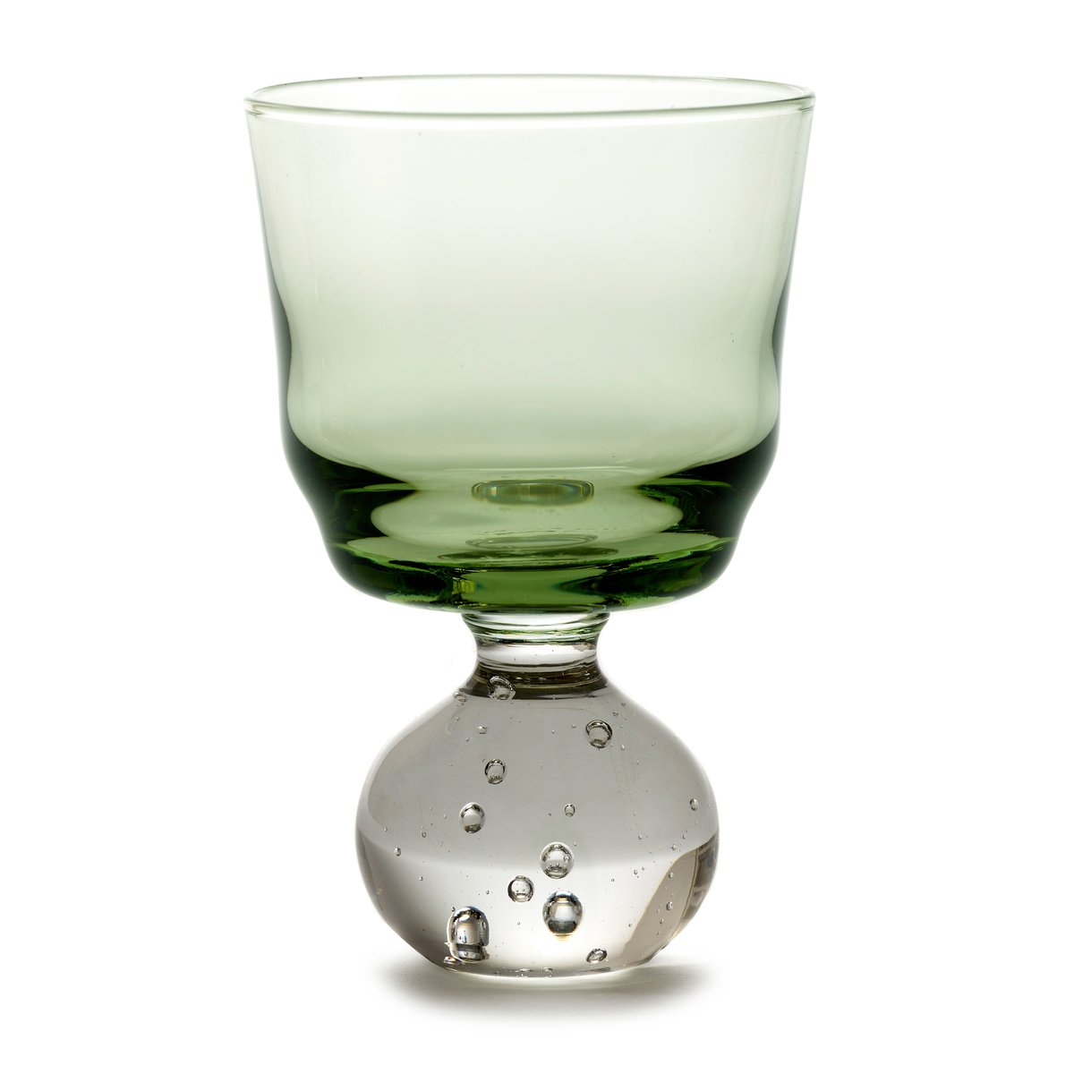 Serax Eternal snow stem glass S Ø6,3 cm Green