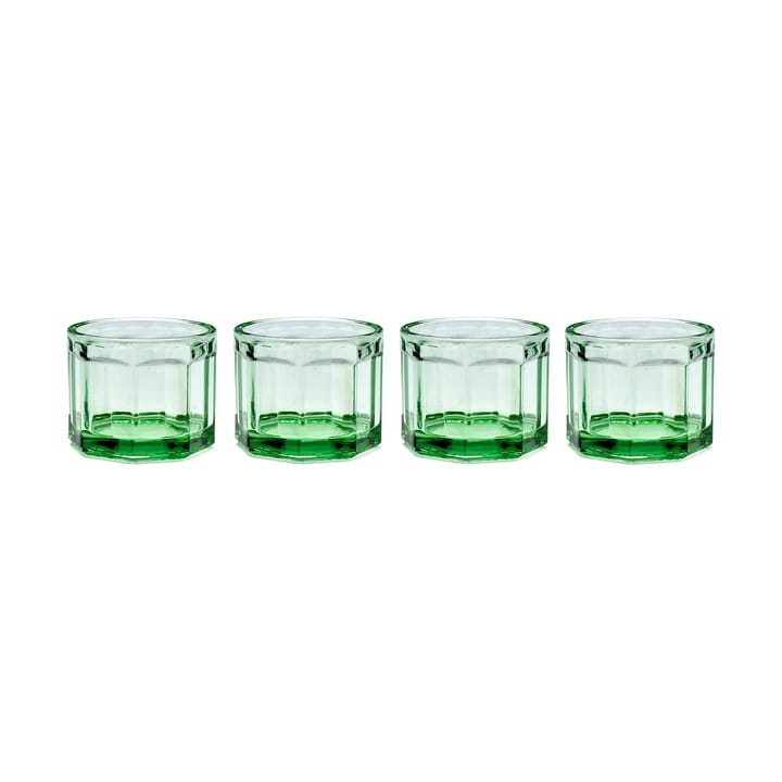Fish & Fish glass 16 cl 4-pakning Green - undefined - Serax