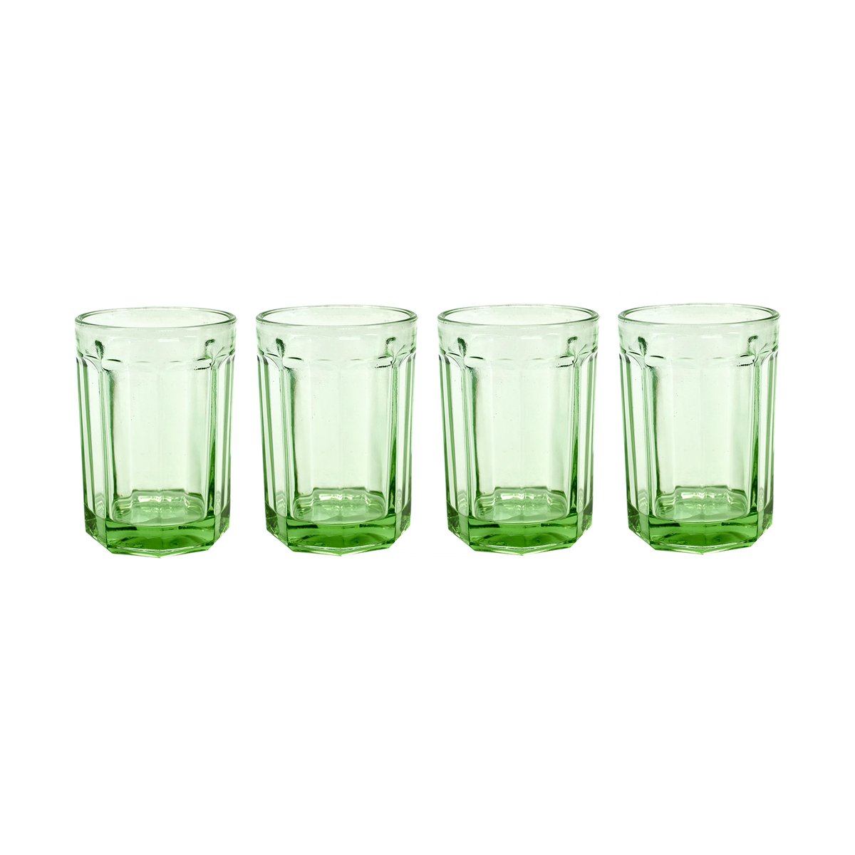 Serax Fish & Fish glass 40 cl 4-pakning Green Green