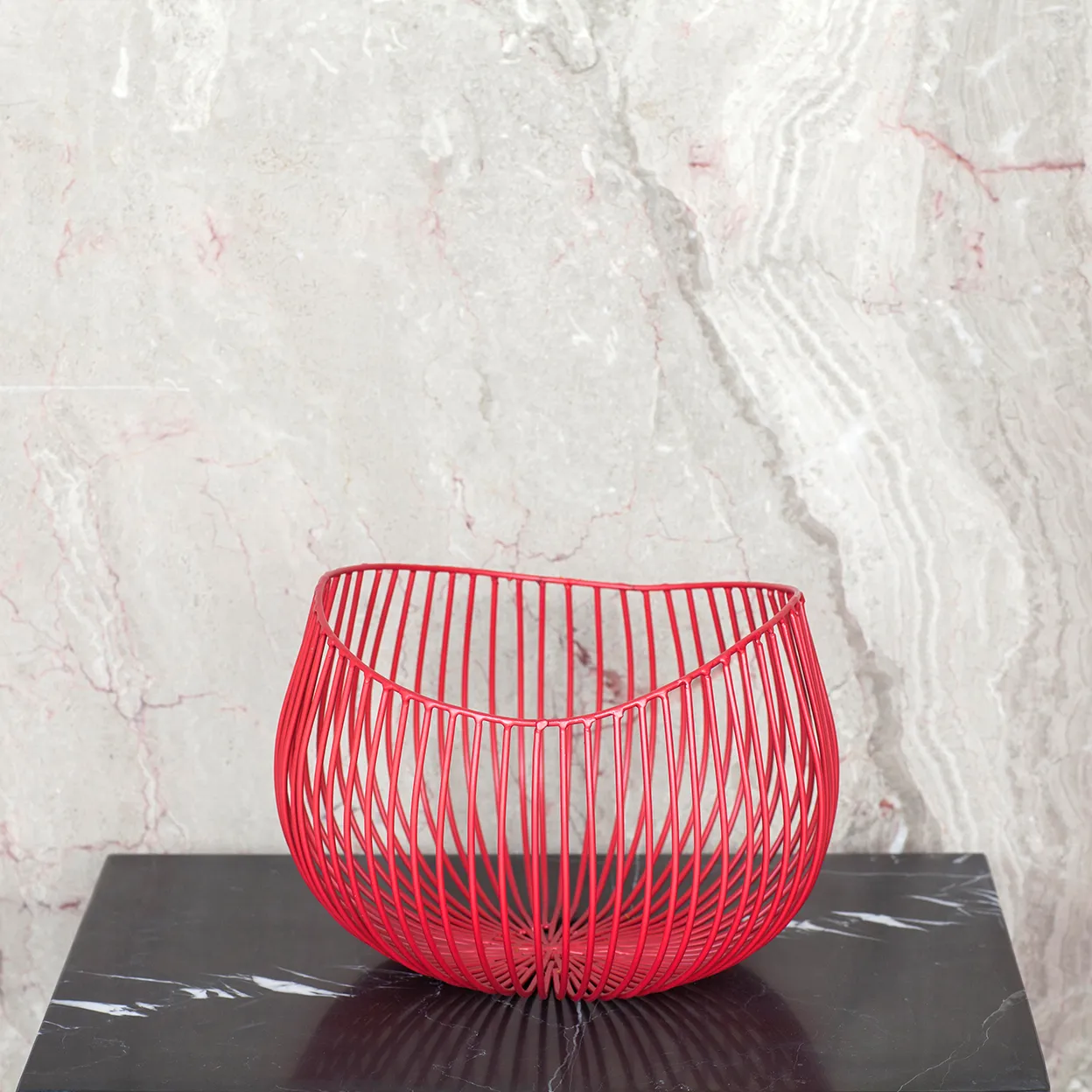 Gio dyp skål, Rød Serax