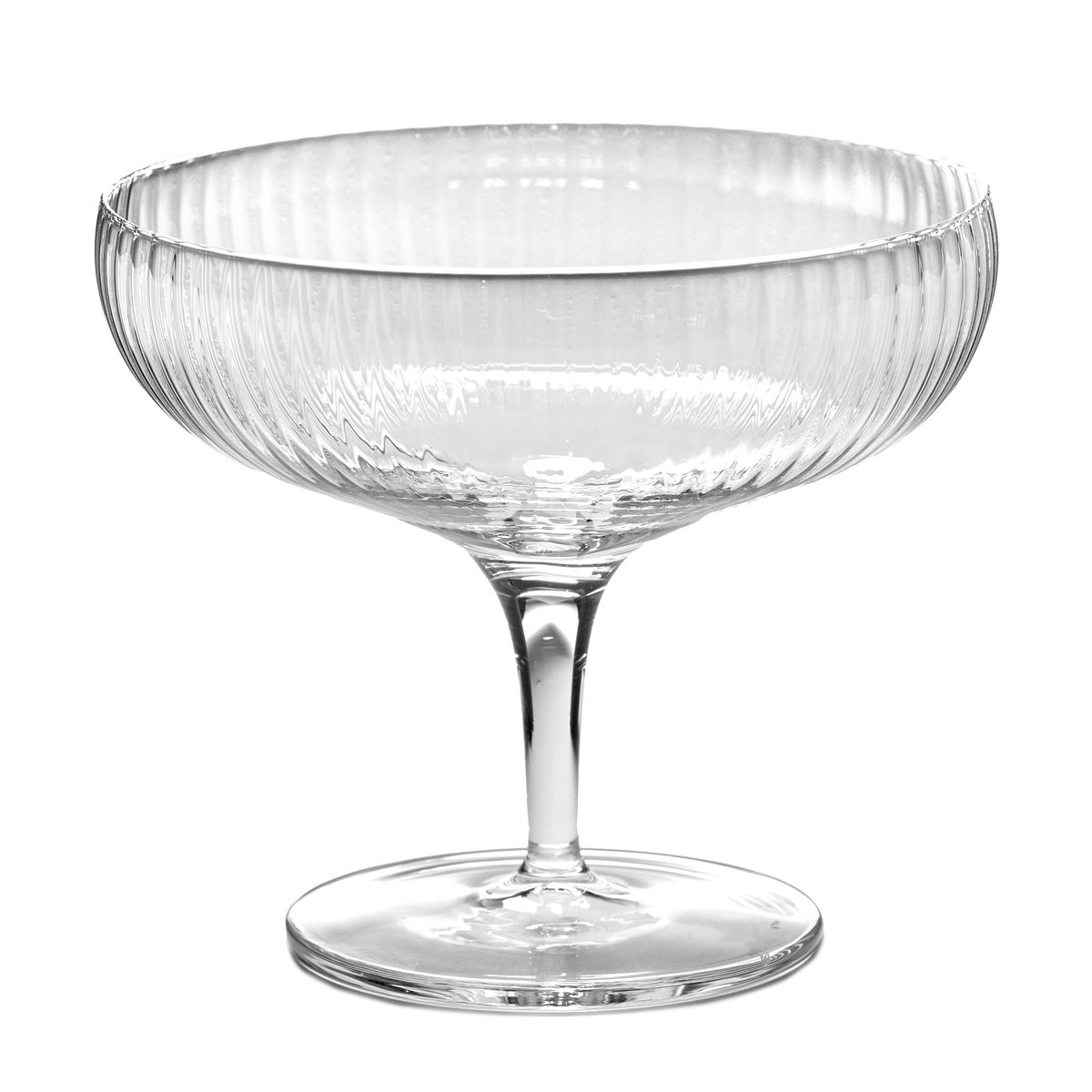 Serax Inku champagnecoupe-glass 15 cl Clear