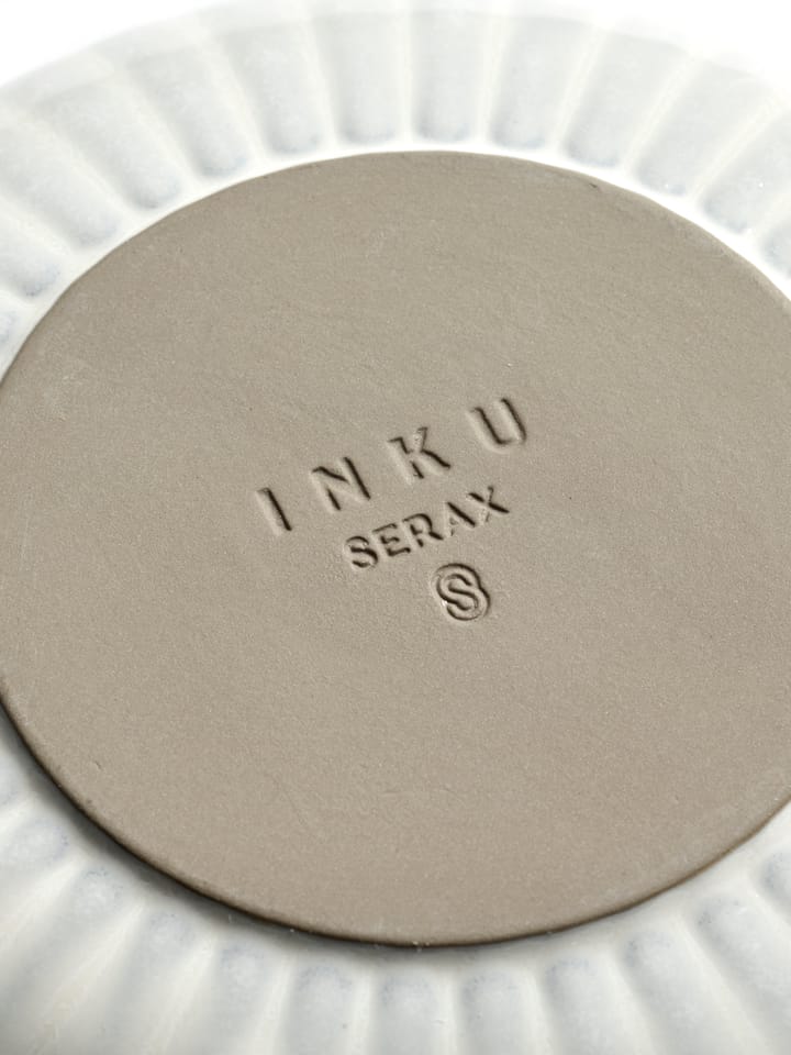 Inku high tallerken M Ø21 cm 2-pakn., White Serax
