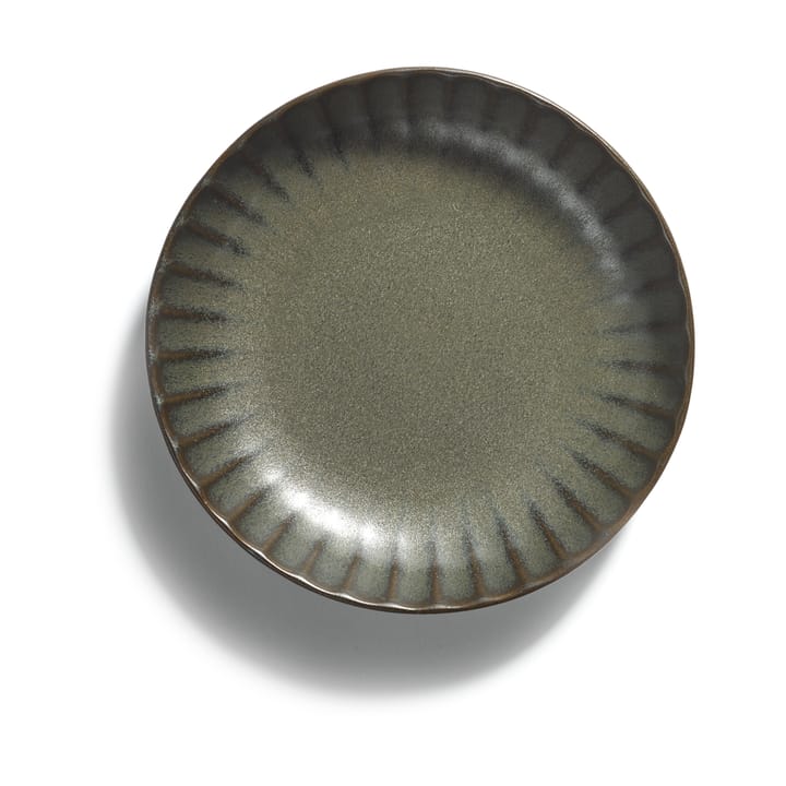 Inku high tallerken S �Ø19 cm 2-pakn., Green Serax
