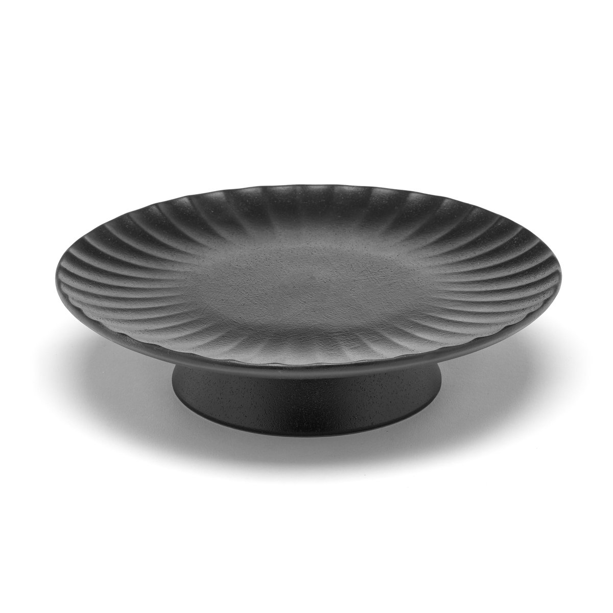 Serax Inku kakefat L 24 cm Black | Skandinavisk Design | Kakefat | Svart