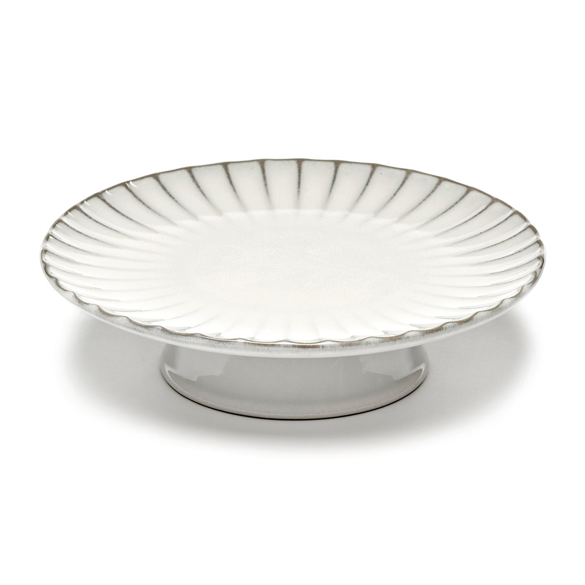 Serax Inku kakefat L 24 cm White | Skandinavisk Design | Kakefat | Hvit