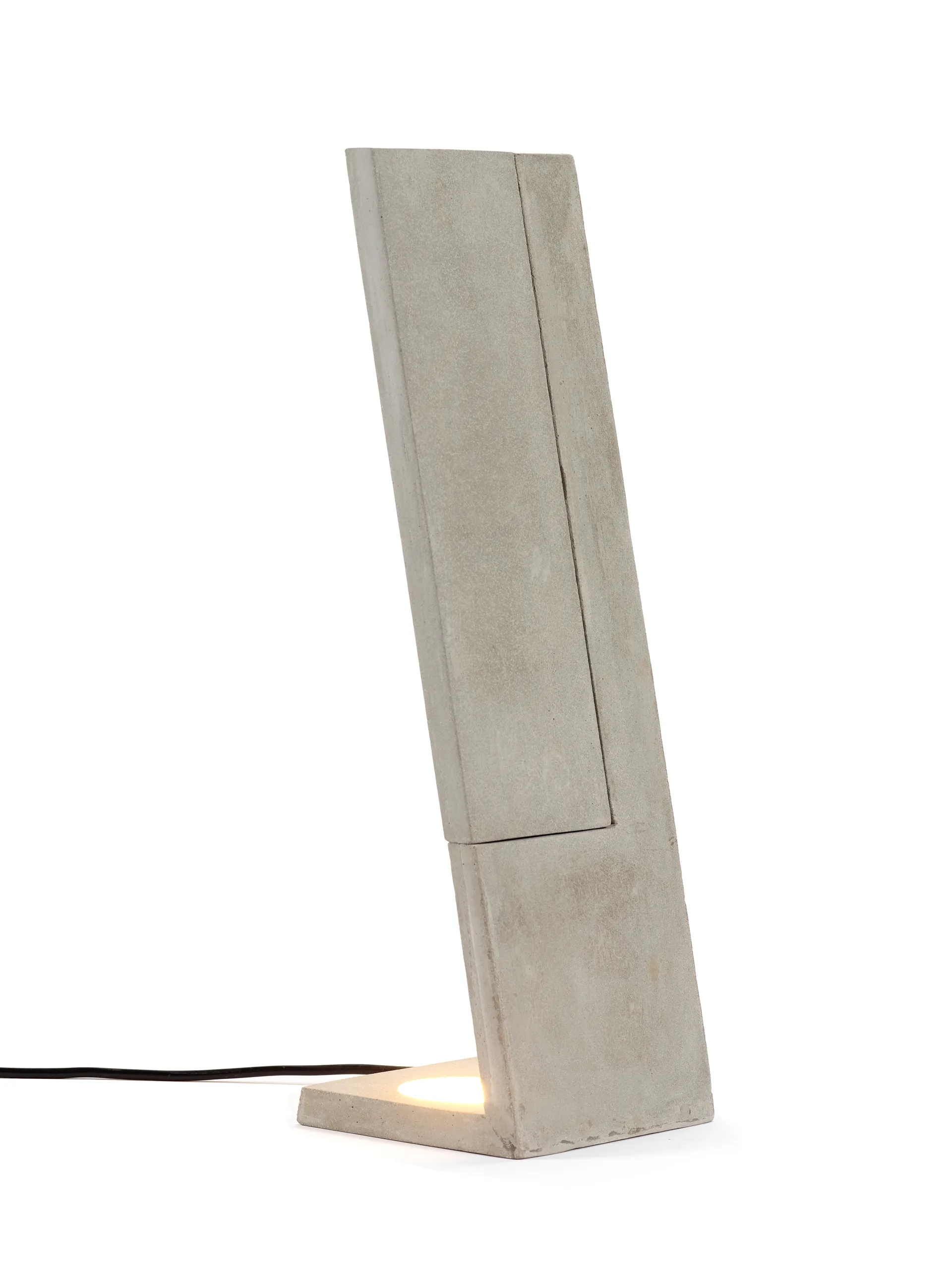 Ixelles Concrete bordlampe 50,5 cm, Grey Serax