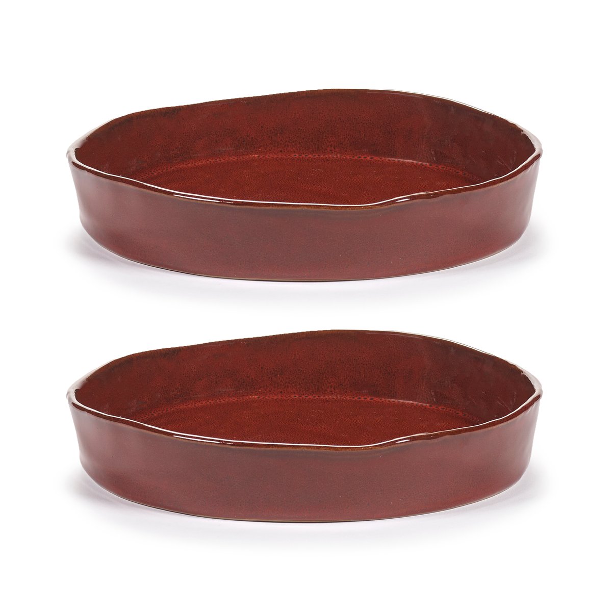 Serax La Mère dyp tallerken M Ø23 cm 2-pakn. Venetian red