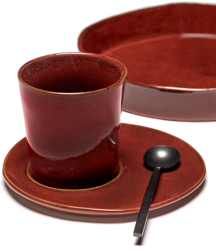 La Mère skål til kaffekopp Ø14,5 cm 2-pakn. - Venetian red - Serax
