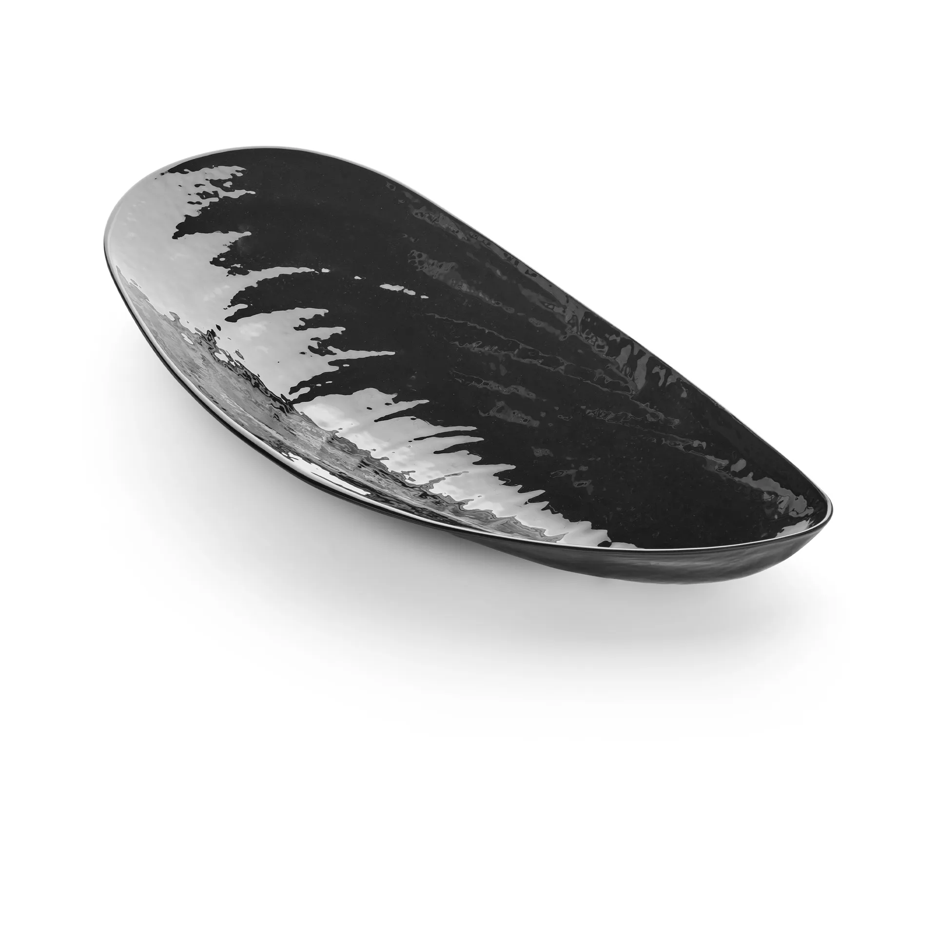 Les Objets Mouleversants Marcel bolle L 21,5x46 cm, Black Serax