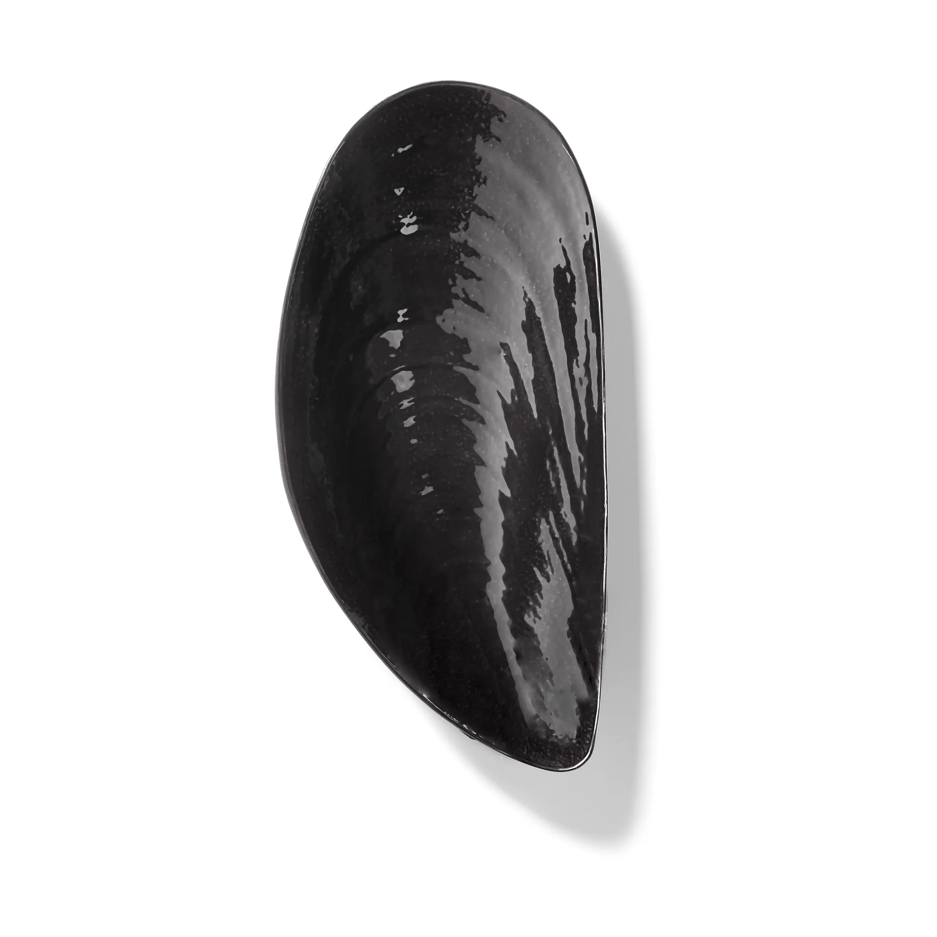 Les Objets Mouleversants Marcel bolle L 21,5x46 cm, Black Serax