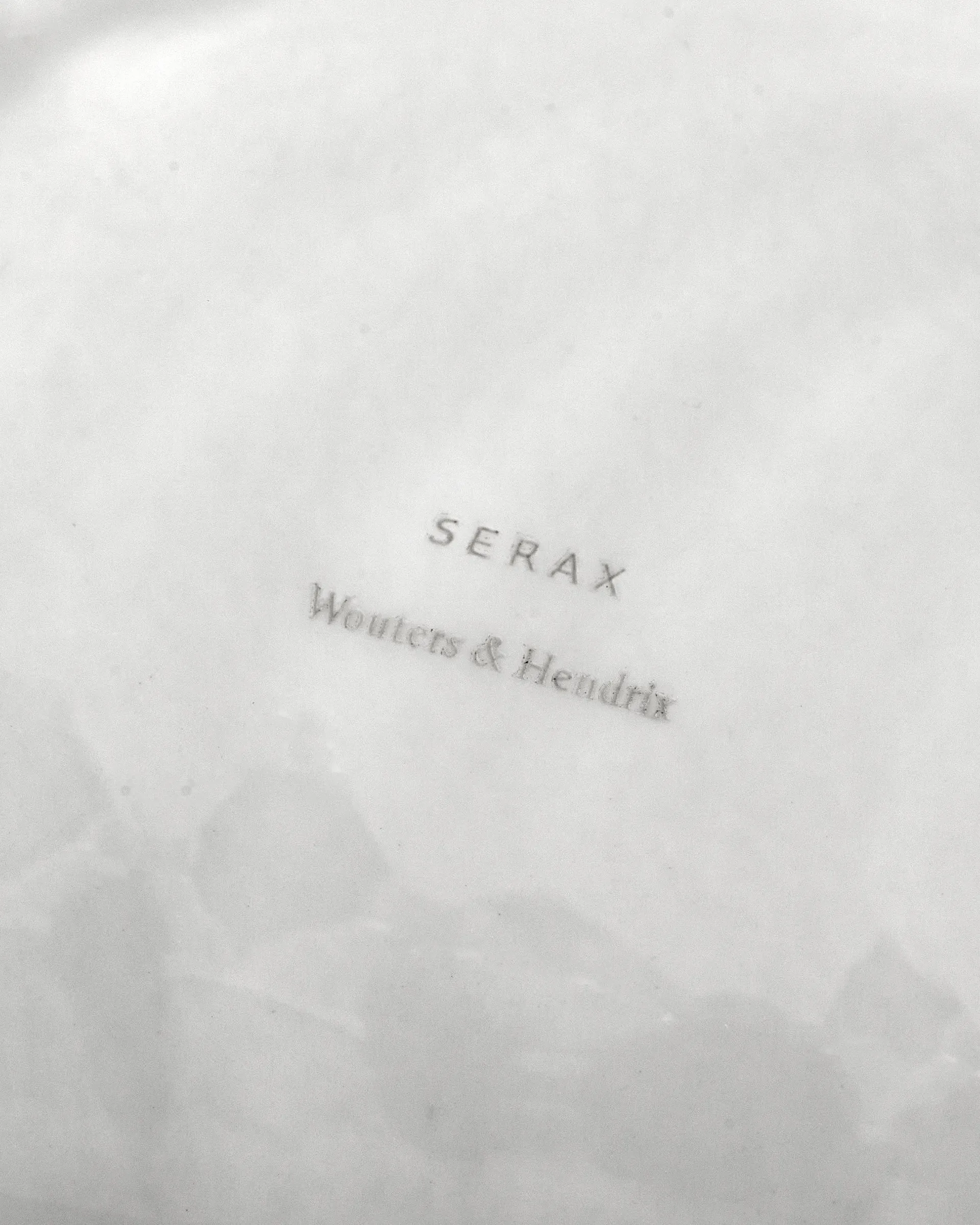 Les Objets Mouleversants Marcel bolle L 21,5x46 cm, White Serax