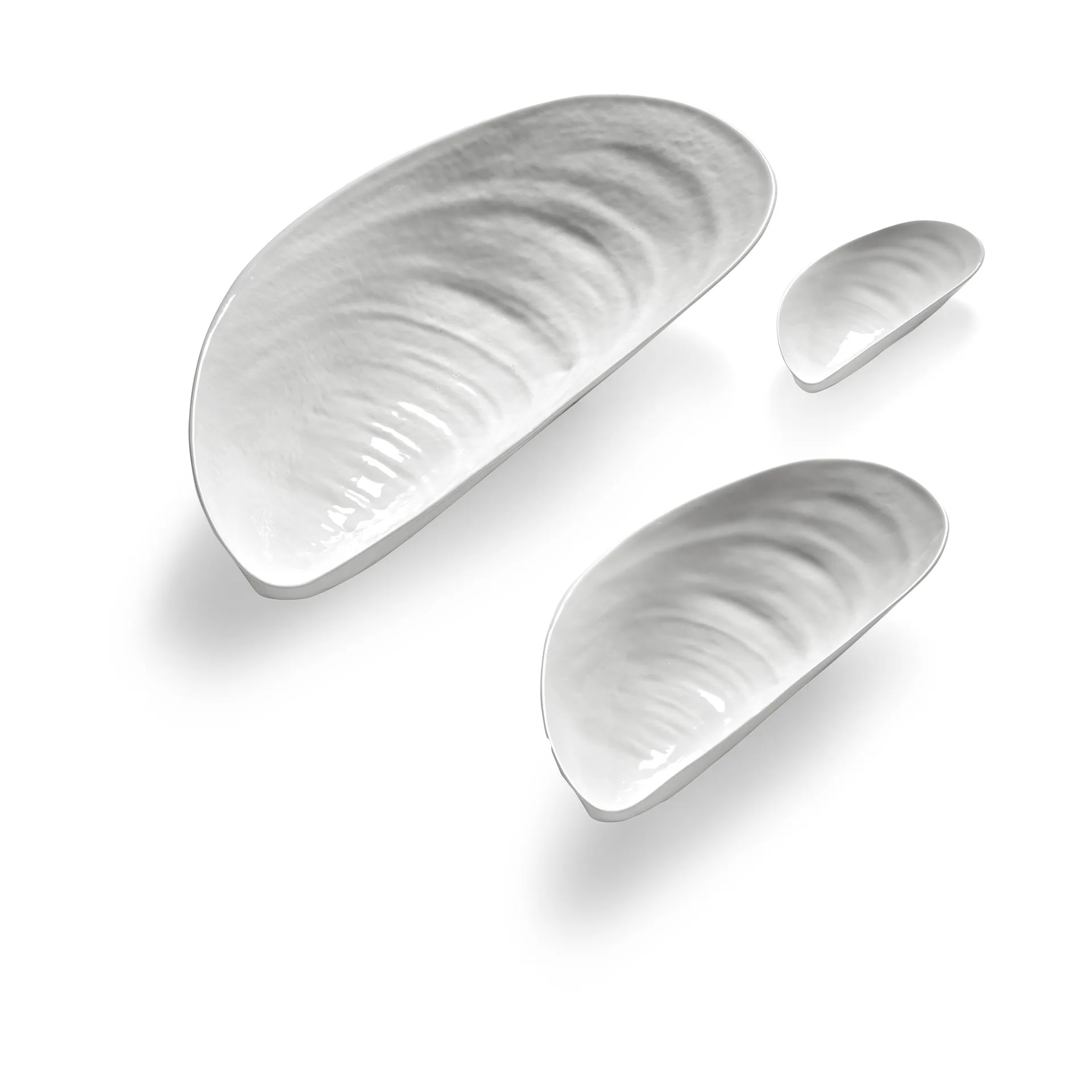 Les Objets Mouleversants Marcel bolle L 21,5x46 cm, White Serax