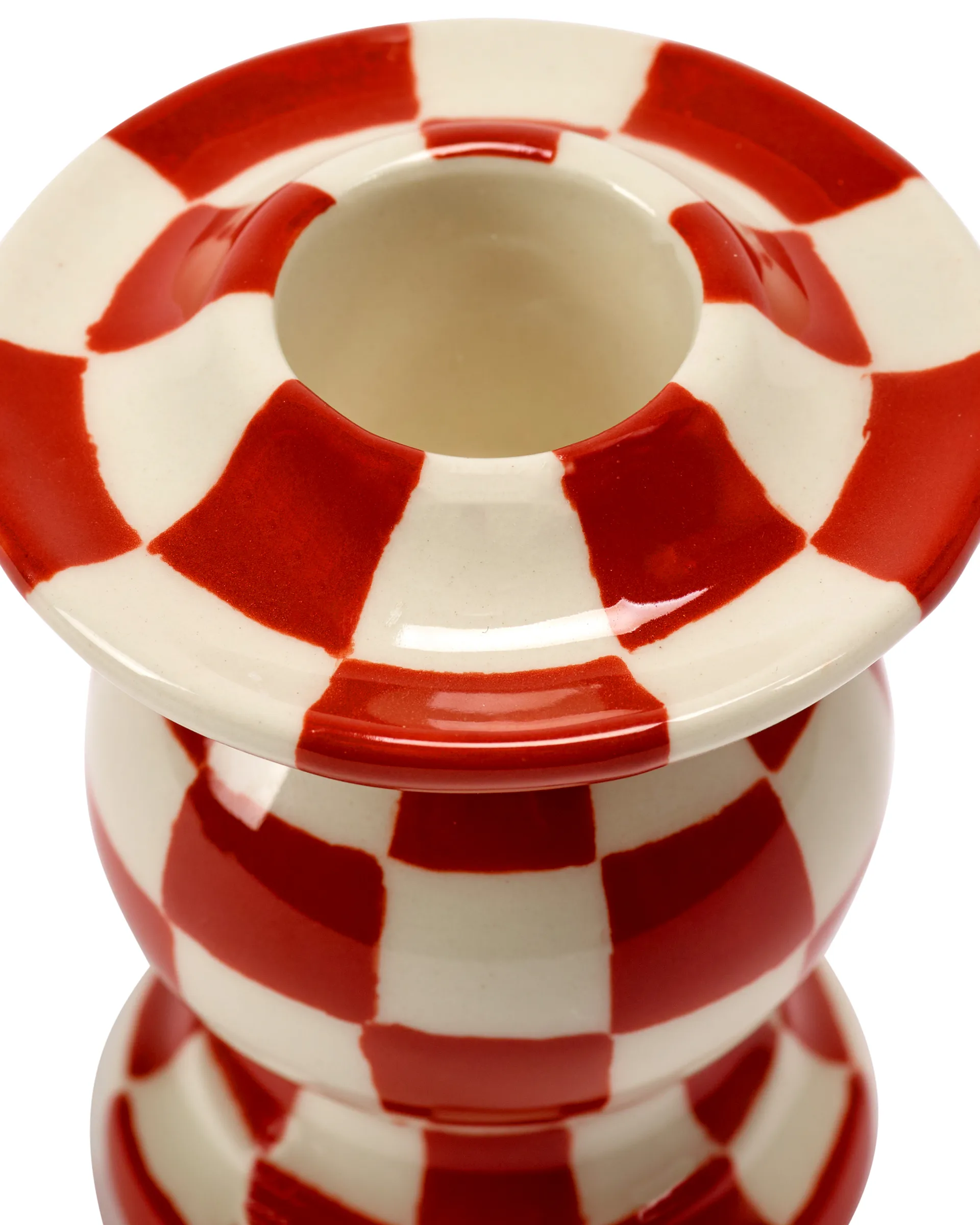 Les Objets Mouleversants N°2 lysestake, Red-white Serax