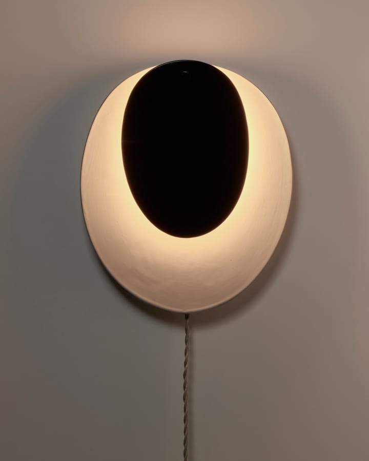 Nebula 02 vegglampe, White-black Serax