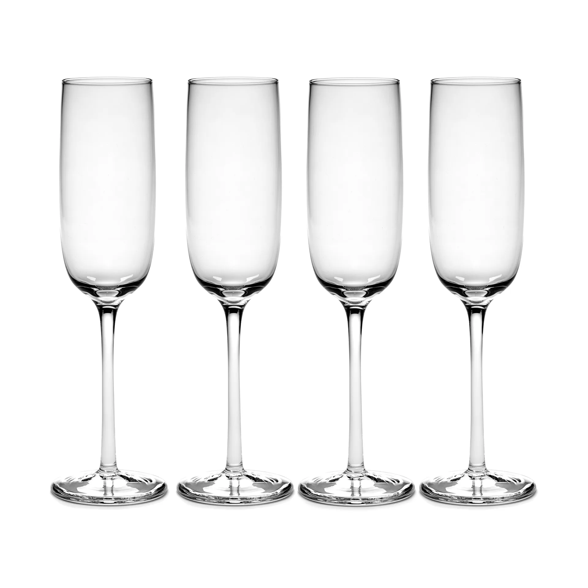 Passe-Partout champagneglass 15 cl 4-pakning Klar Serax