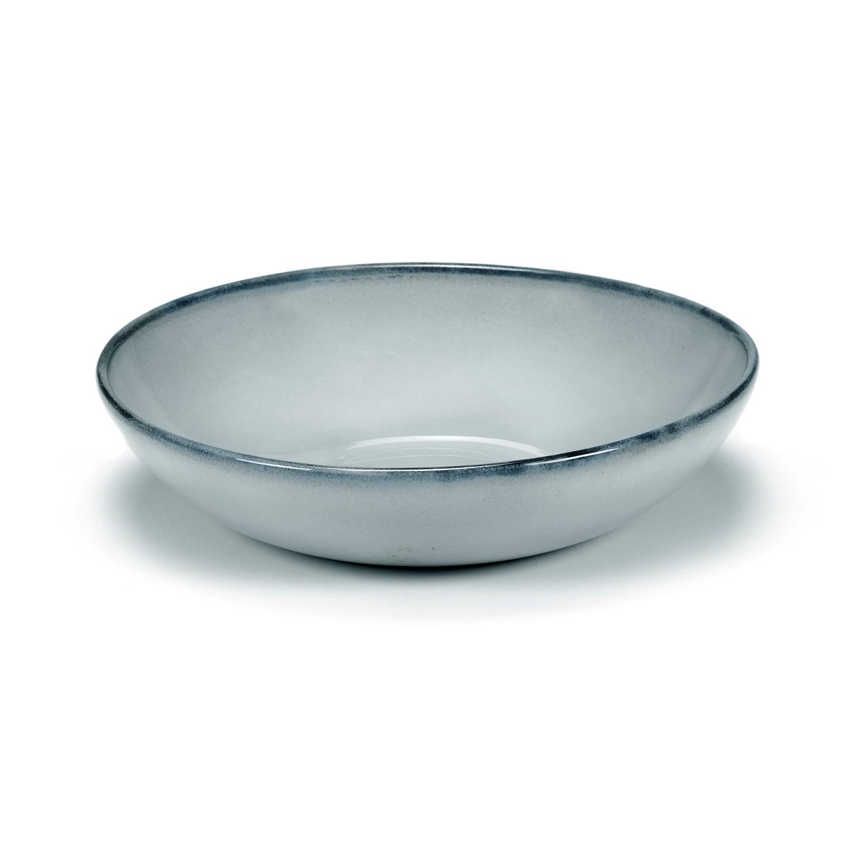Serax Pure Blue Glazed dyp tallerken Ø19,5 cm Blå