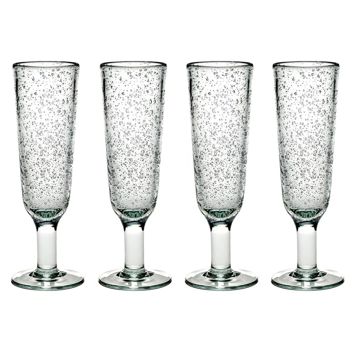Pure Pascale champagneglass 4-pakning - Klar - Serax