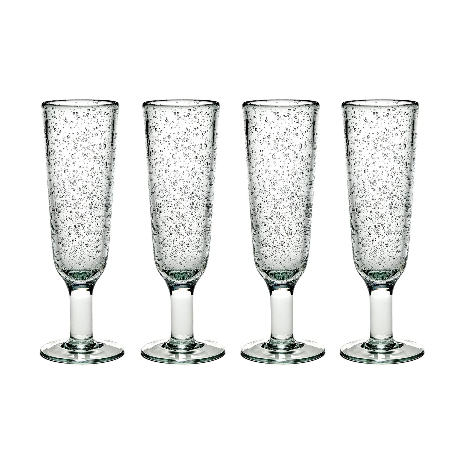 Pure Pascale champagneglass 4-pakning Klar,  Serax