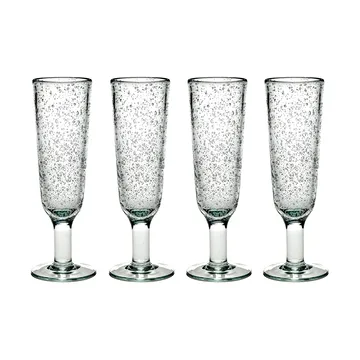 Pure Pascale champagneglass 4-pakning Klar - Serax