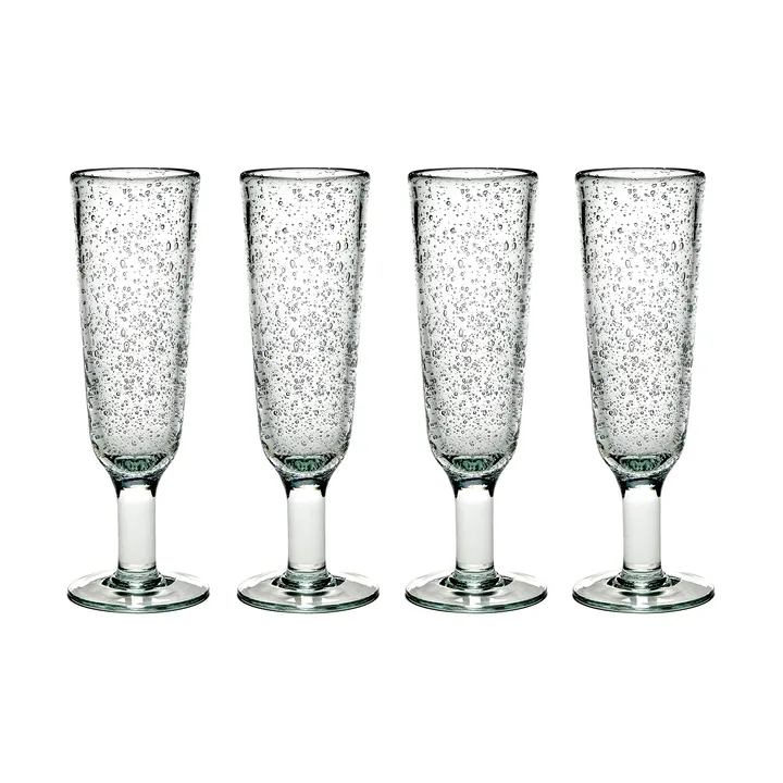 Pure Pascale champagneglass 4-pakning Klar - Serax