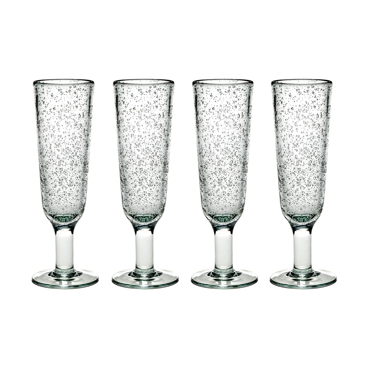 Serax Pure Pascale champagneglass 4-pakning Klar Klar