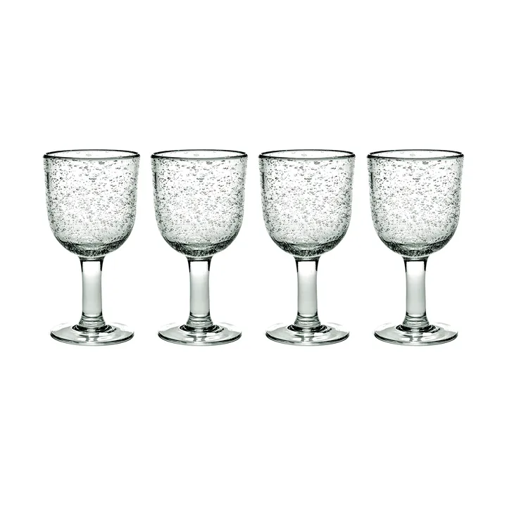 Pure Pascale rødvinsglass 4-pakning Klar - Serax