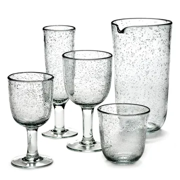 Pure Pascale rødvinsglass 4-pakning Klar - Serax