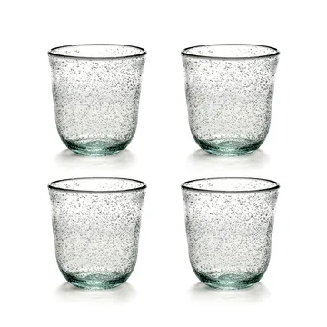 Pure Pascale vannglass 4-pakning Klar - Serax