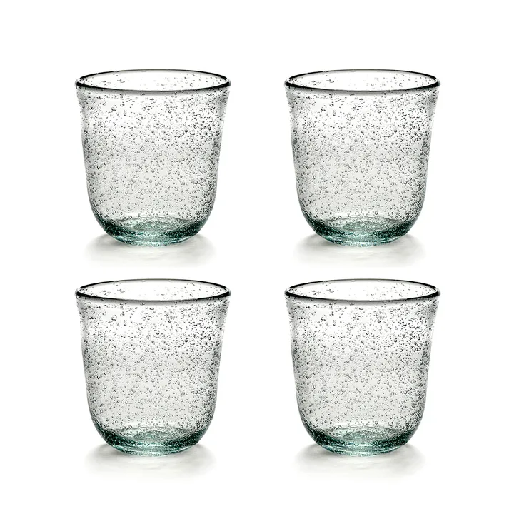 Pure Pascale vannglass 4-pakning Klar - Serax