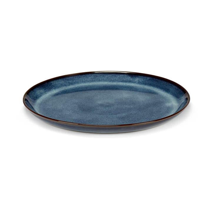 Pure tallerken glasert M Ø23,5 cm - Dark Blue - Serax