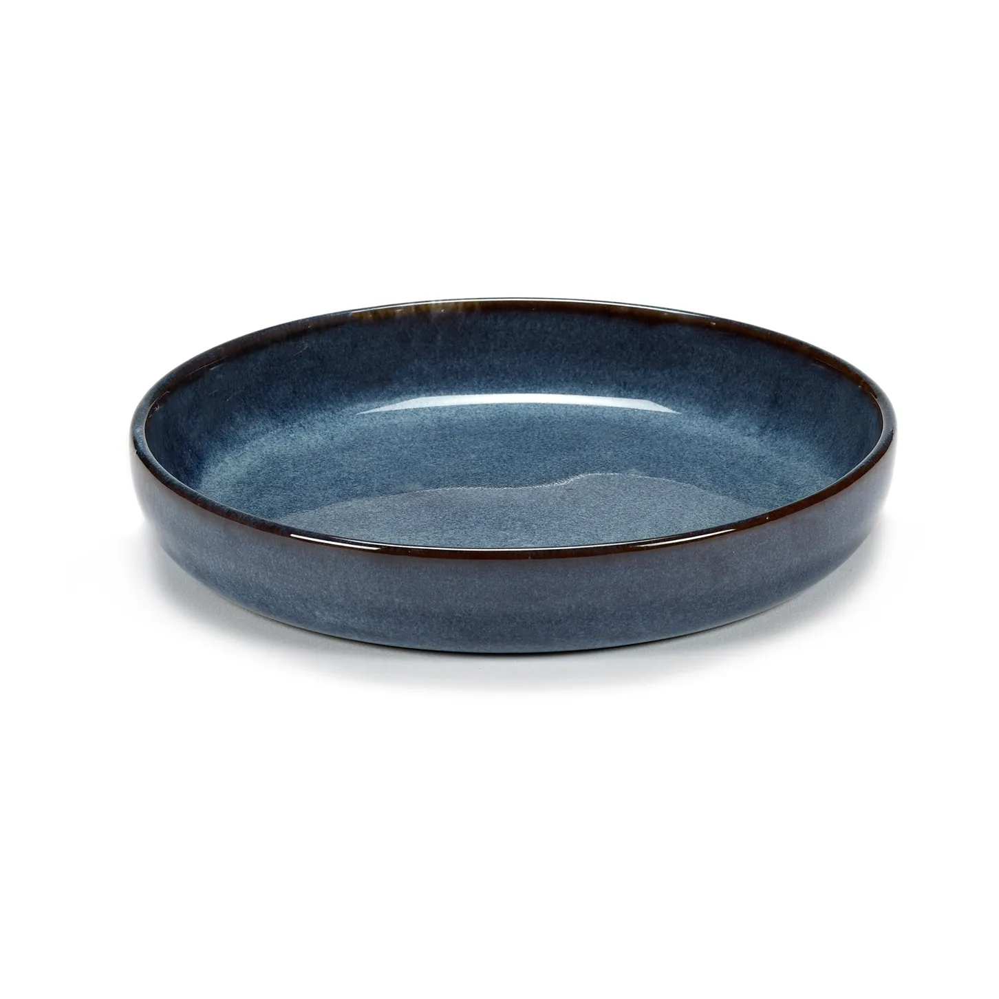 Pure tapas tallerken glasert Ø14,5 cm, Dark Blue Serax
