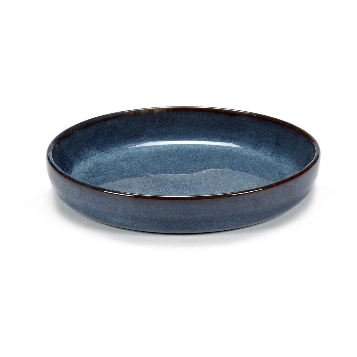 Serax Pure tapas tallerken glasert Ø14,5 cm Dark Blue