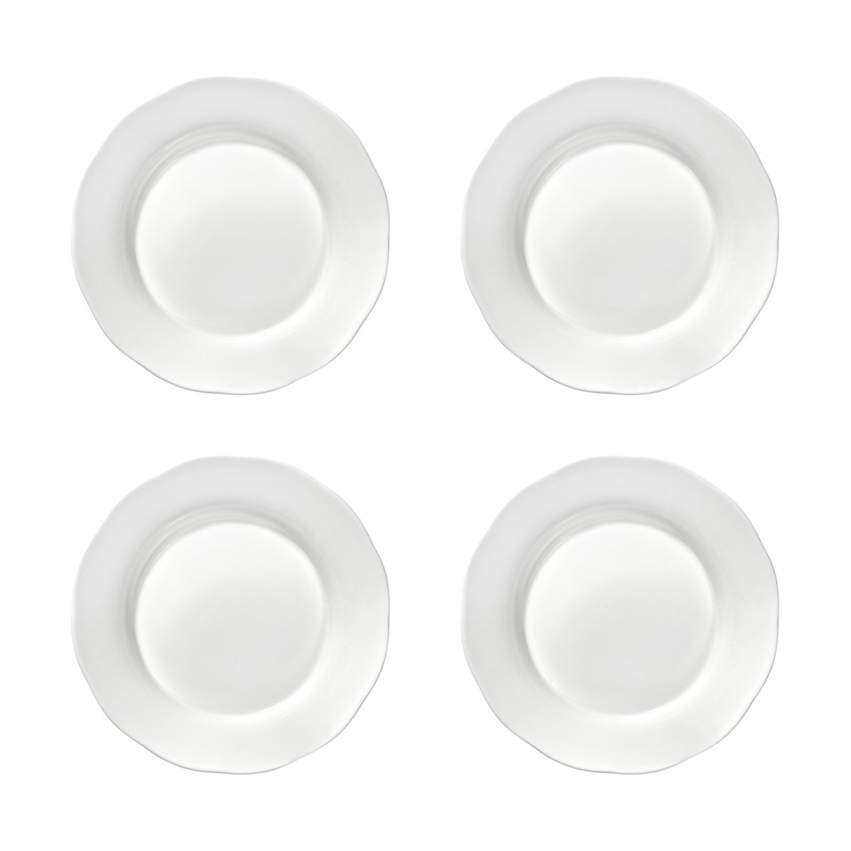 Serax Silhouette dyp sidetallerken L Ø18,5 cm 4-pakn. White
