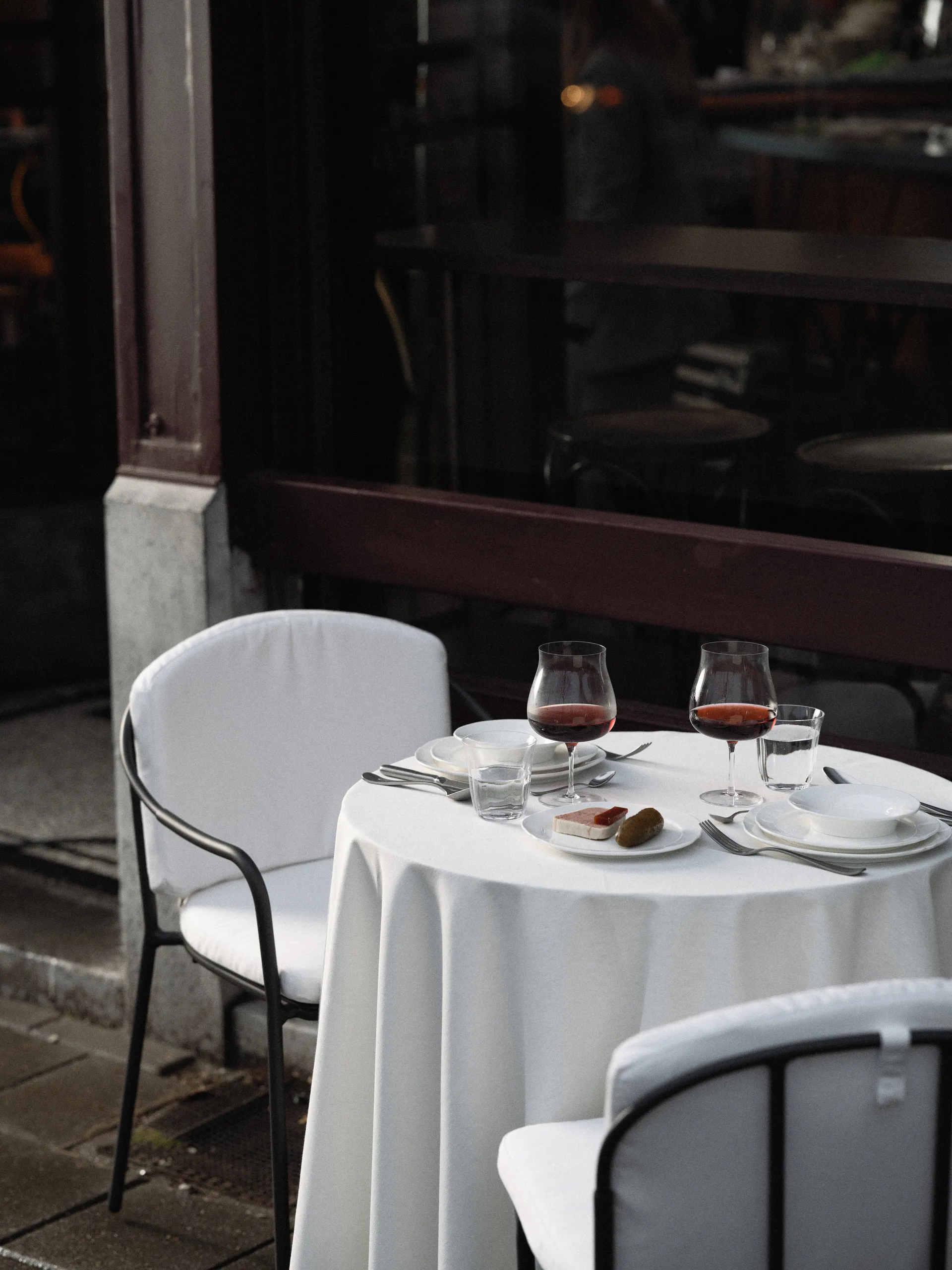 Silhouette dyp sidetallerken M Ø15 cm 4-pakn., White Serax