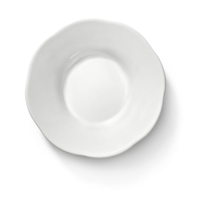 Silhouette dyp sidetallerken S Ø10,5 cm 4-pakn., White Serax